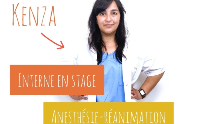 Kenza, interne en anesthésie-réanimation