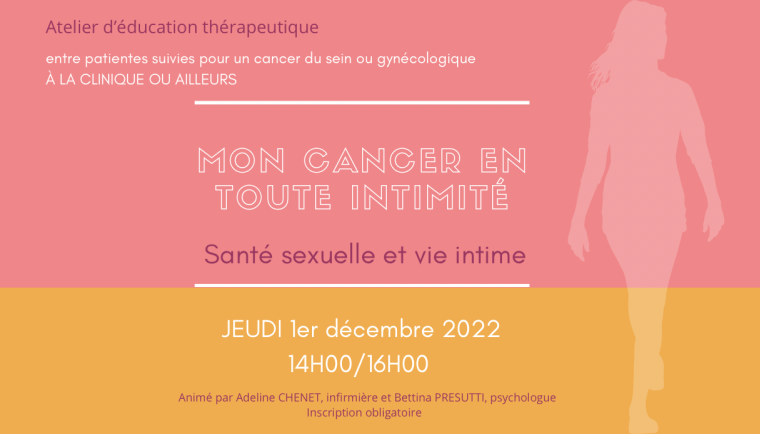 Atelier santé sexuelle et vie intime