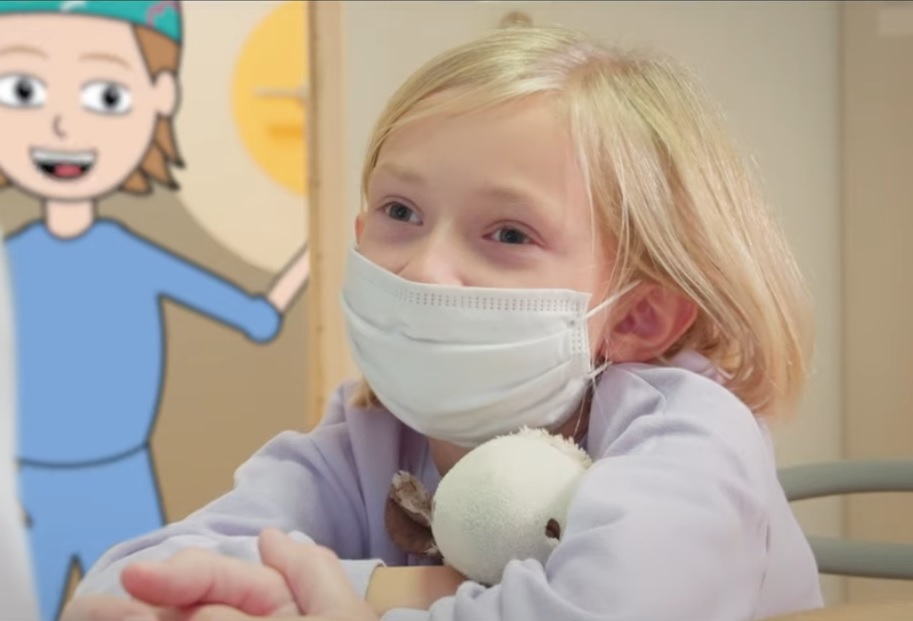 Film animé pour préparer les enfants à leur hospitalisation